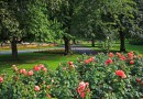 Princes Street Gardens in Edinburgh, Scotland